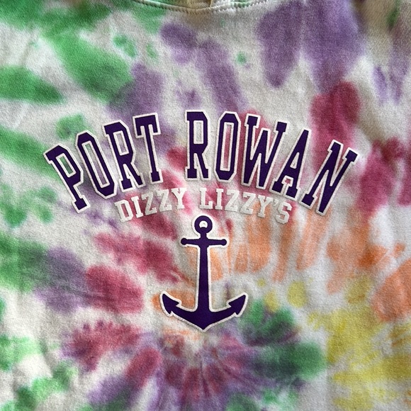 Tie dye Dizzy Lizzy’s hoodie, from Port Dover, Canada circa 2005 - Picture 2 of 4
